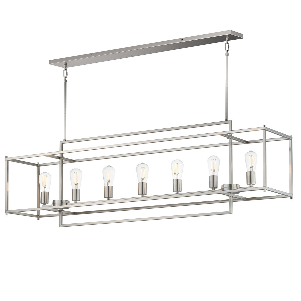 Suspension linéaire 7 lumières | Gridline