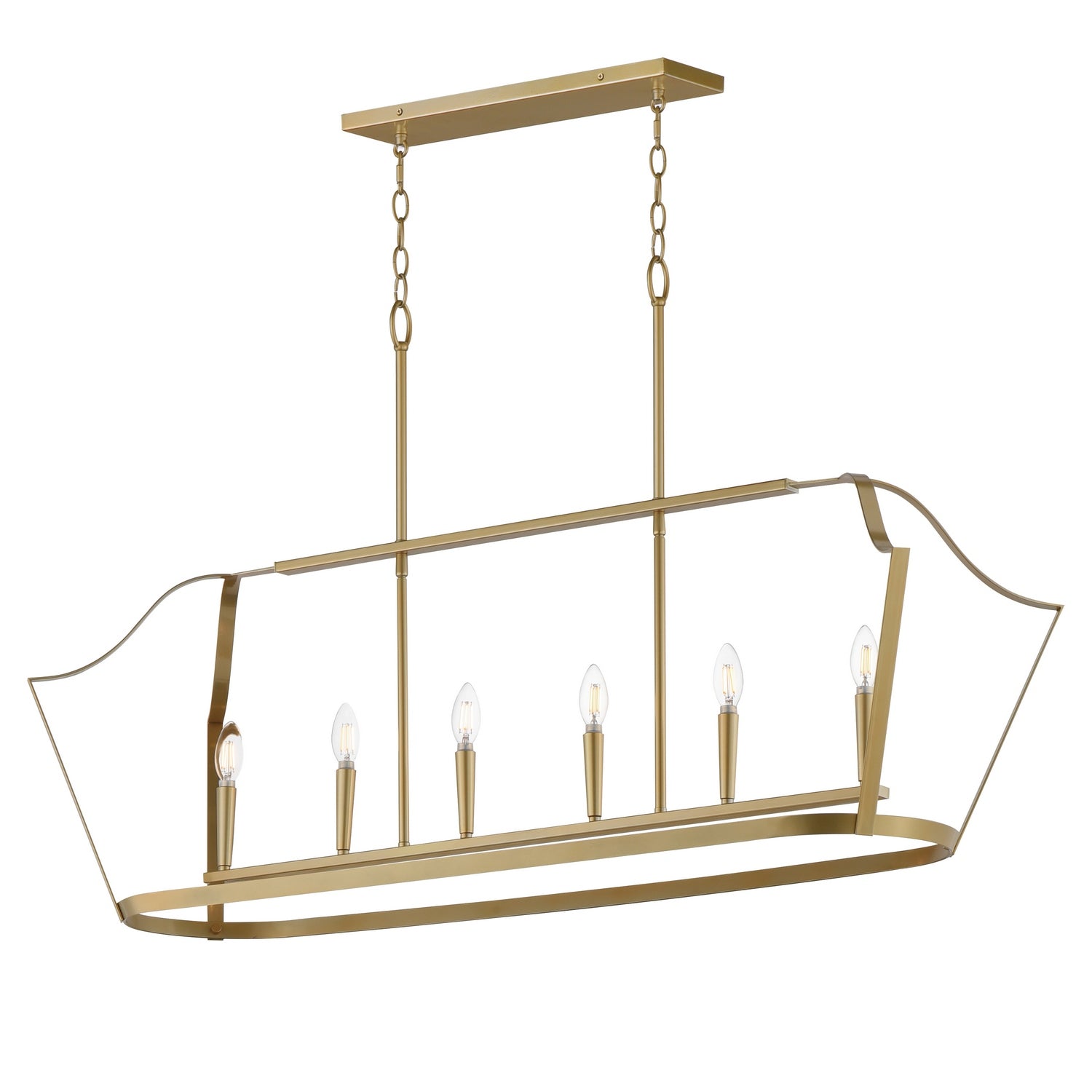 Suspension linéaire 6 lumières | Arden