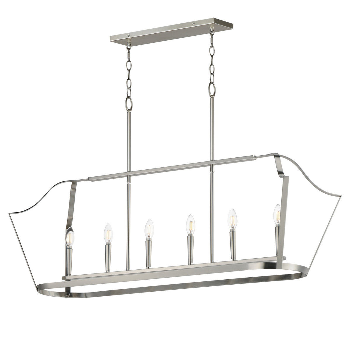 Suspension linéaire 6 lumières | Arden