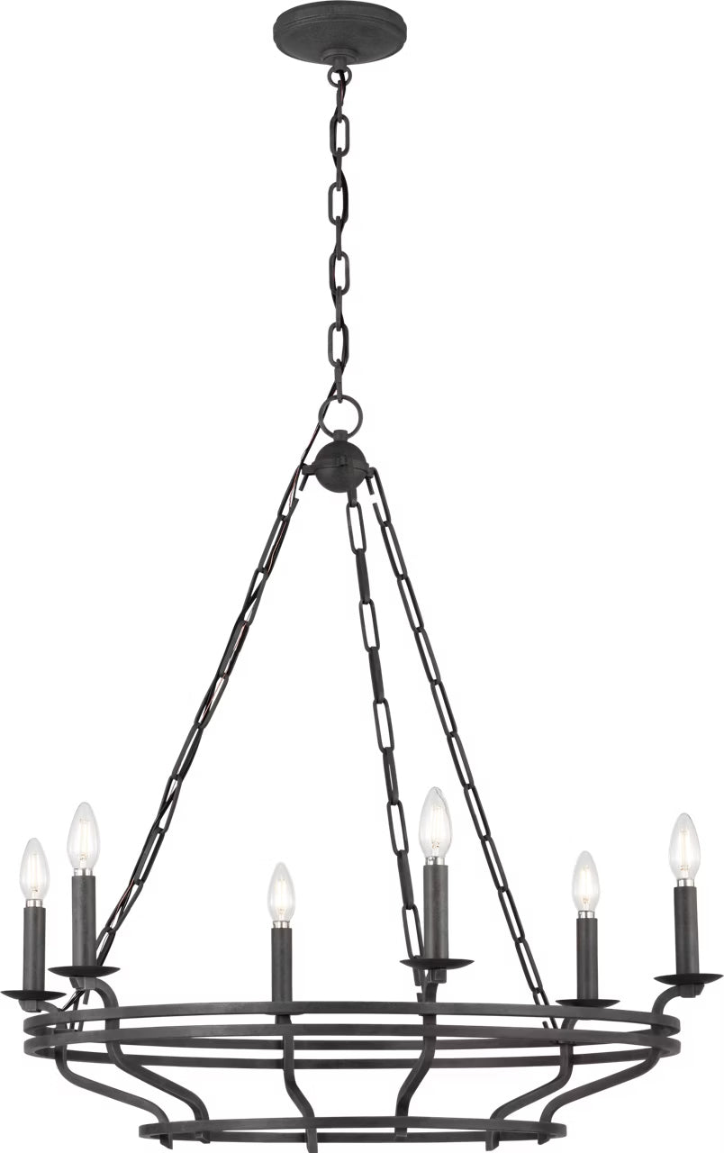 Lustre 6 lumières | Brighton