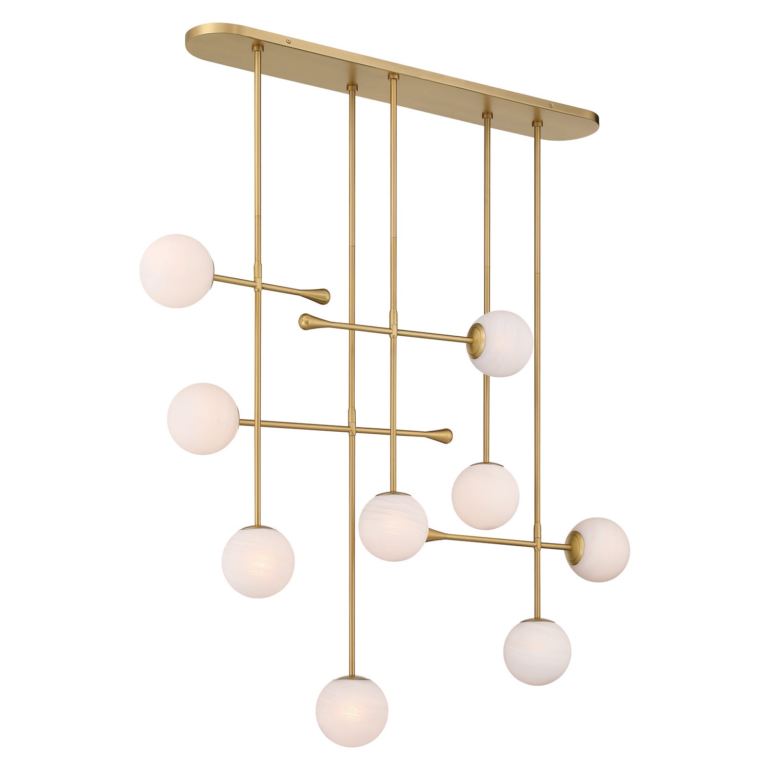 Lustre linéaire 9 lumières | Ursolus