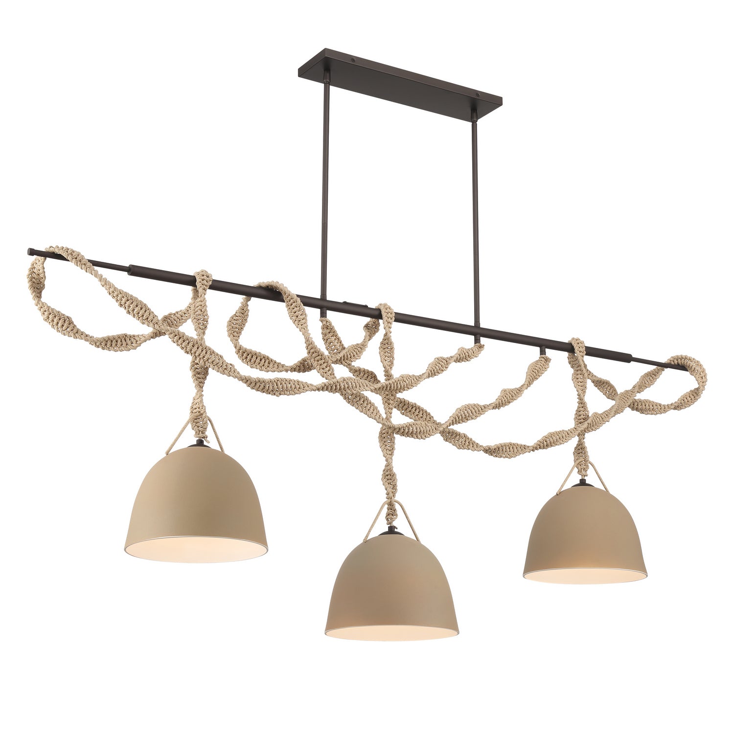 Lustre linéaire 3 lumières | Cordón