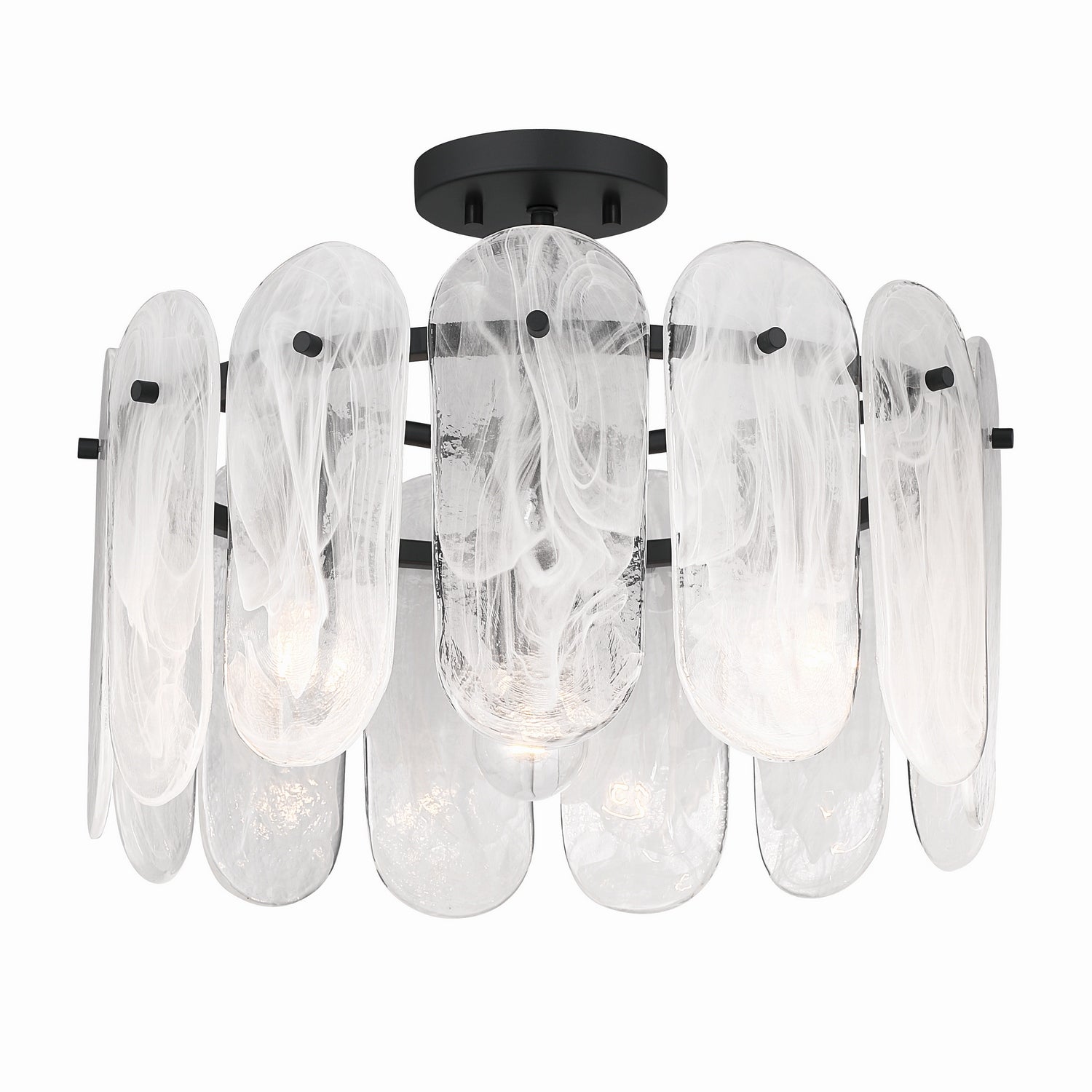 Semi-plafonnier 3 lumières | Oldmill