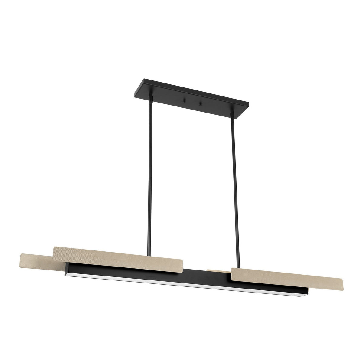 Lustre linéaire DEL | Grazia — Noir — 208101A