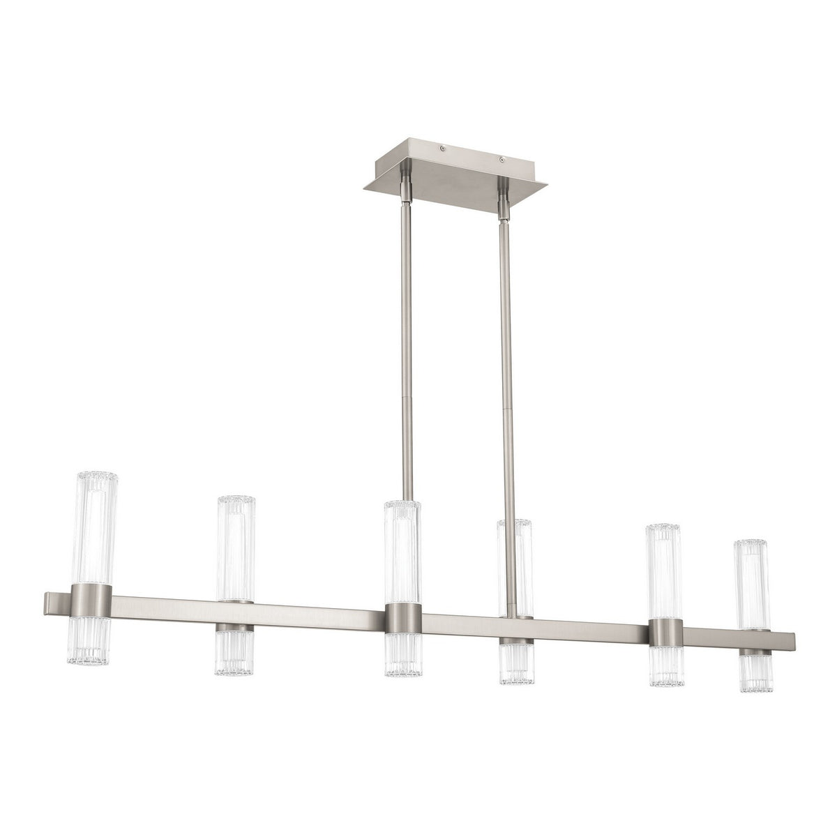 Lustre linéaire DEL | Ristretto — Étain / Nickel / Argent — 208112A
