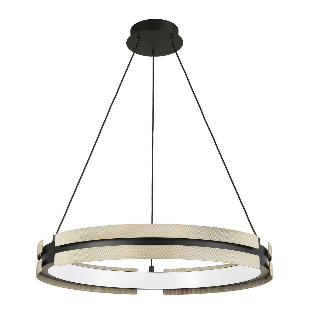 Lustre DEL | Grazia — Deux tons — 208098A