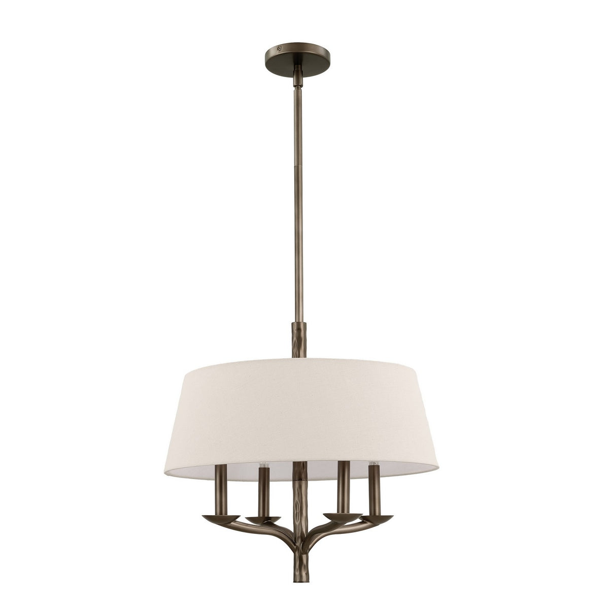 Suspension convertible 4 lumières | Bethany — Bronze / Foncé — 208116A