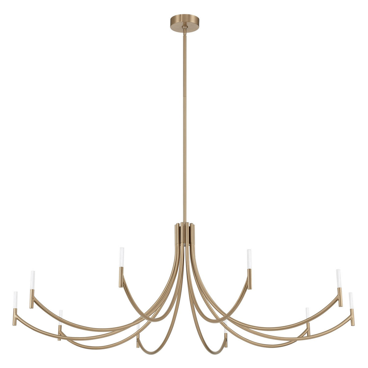 Lustre DEL | Allegretto — Or / Champagne / Feuille d'or — 208208A