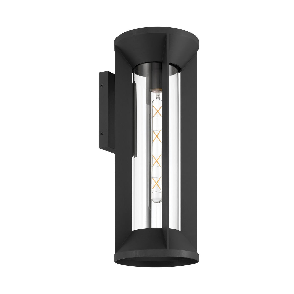 Applique murale 1 lumière | MacKay — Noir — 208223A