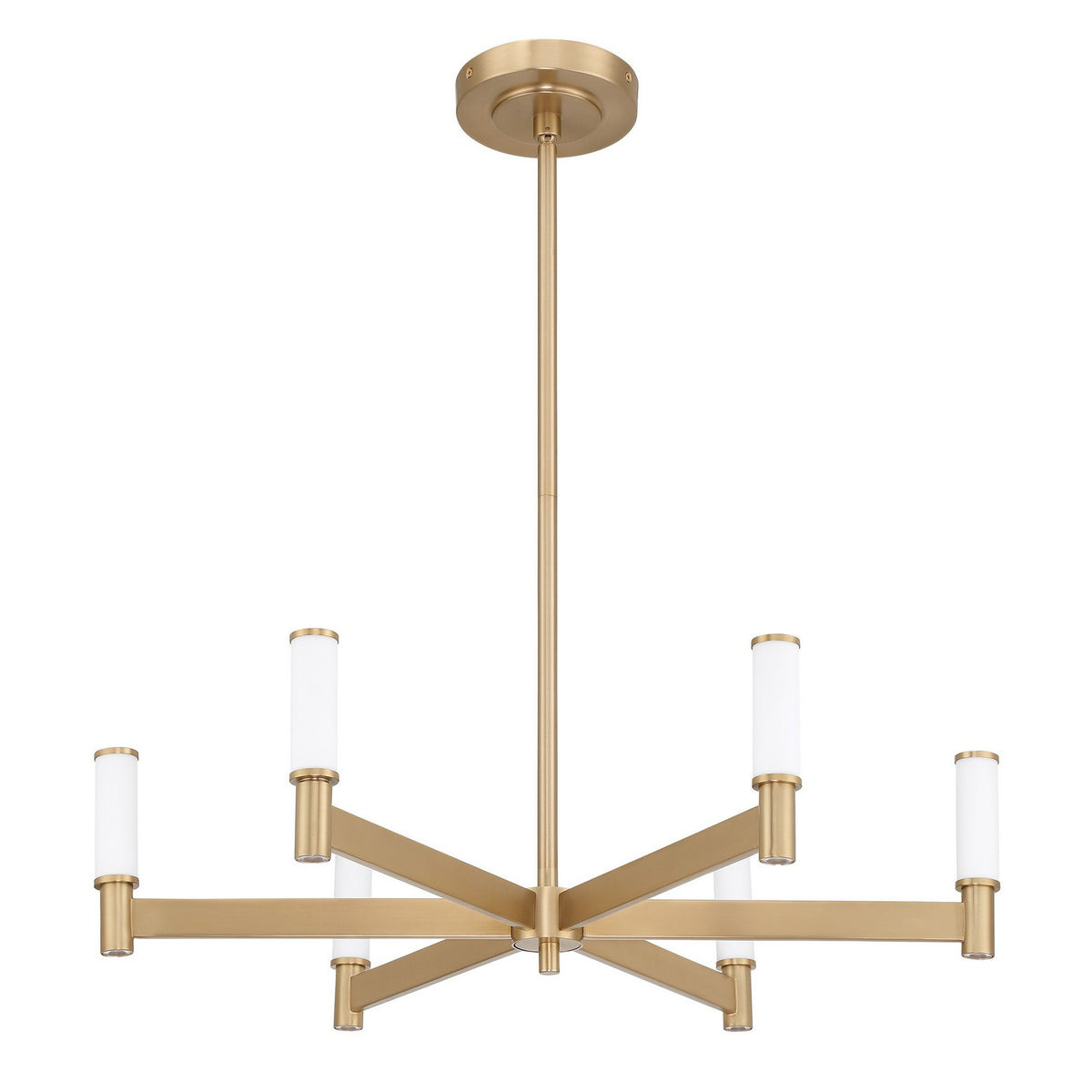 Lustre DEL | Ines — Or / Champagne / Feuille d'or — 208246A