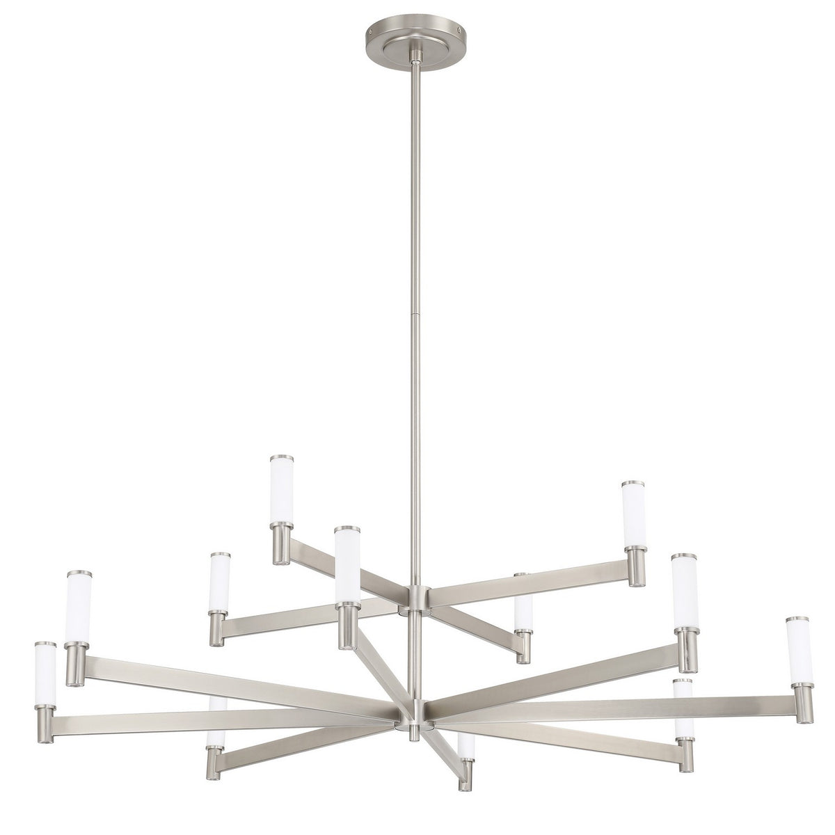 Lustre DEL | Ines — Étain / Nickel / Argent — 208257A