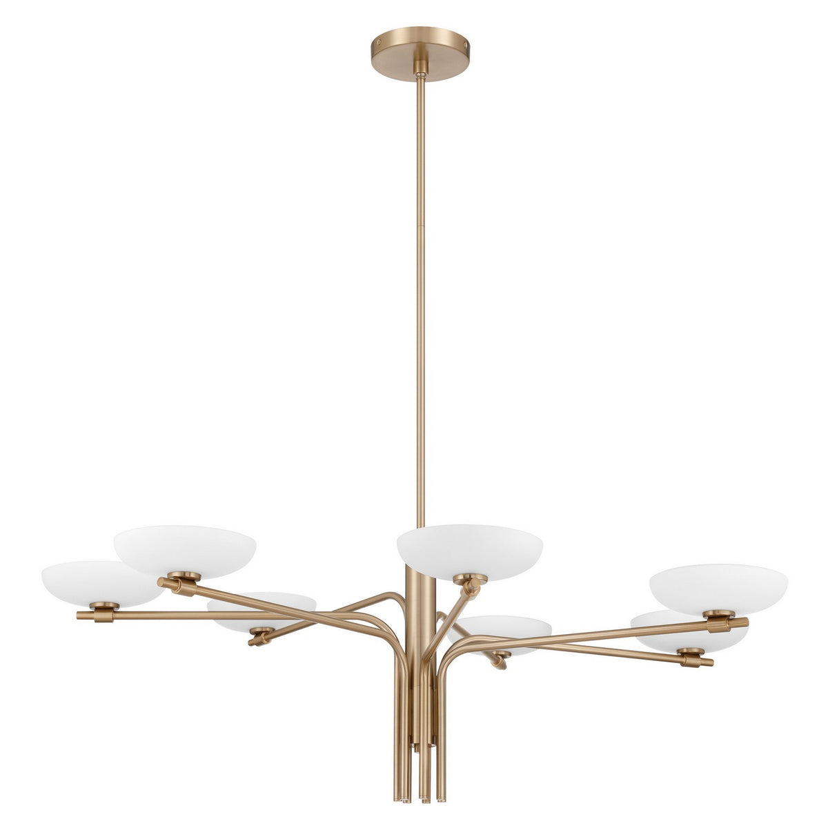 Lustre DEL | Roslyn — Or / Champagne / Feuille d'or — 208261A