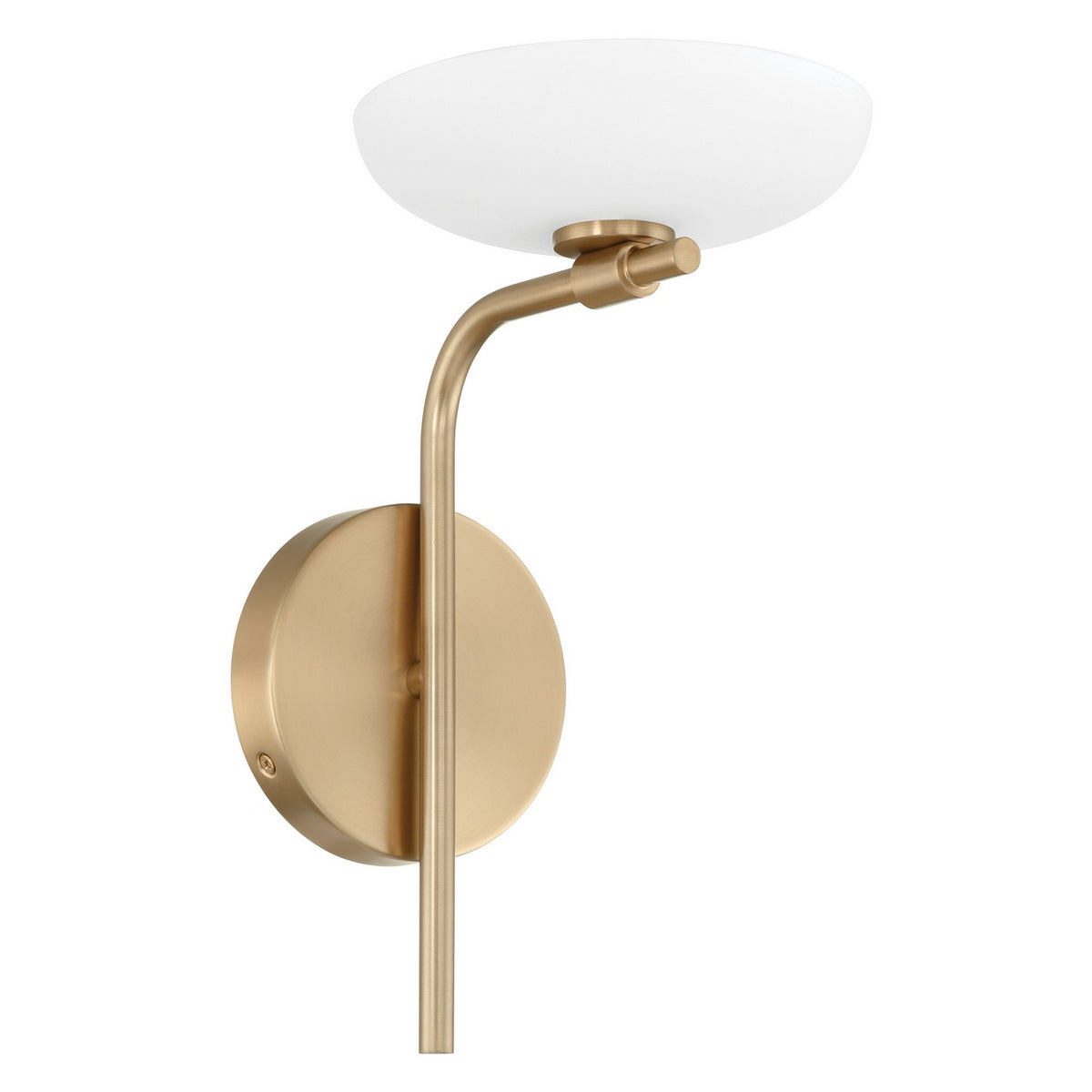 Applique murale DEL | Roslyn — Or / Champagne / Feuille d'or — 208262A