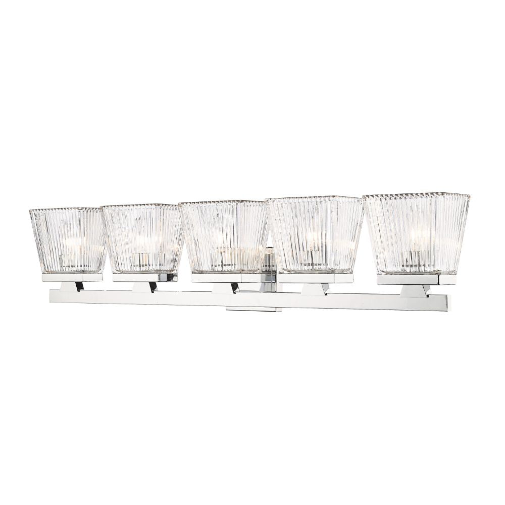 ASTOR Bathroom wall sconce Chrome - 1936-5V-CH | Z-LITE