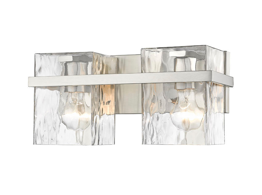 BENNINGTON Bathroom wall sconce Nickel - 1938-2V-BN | Z-LITE