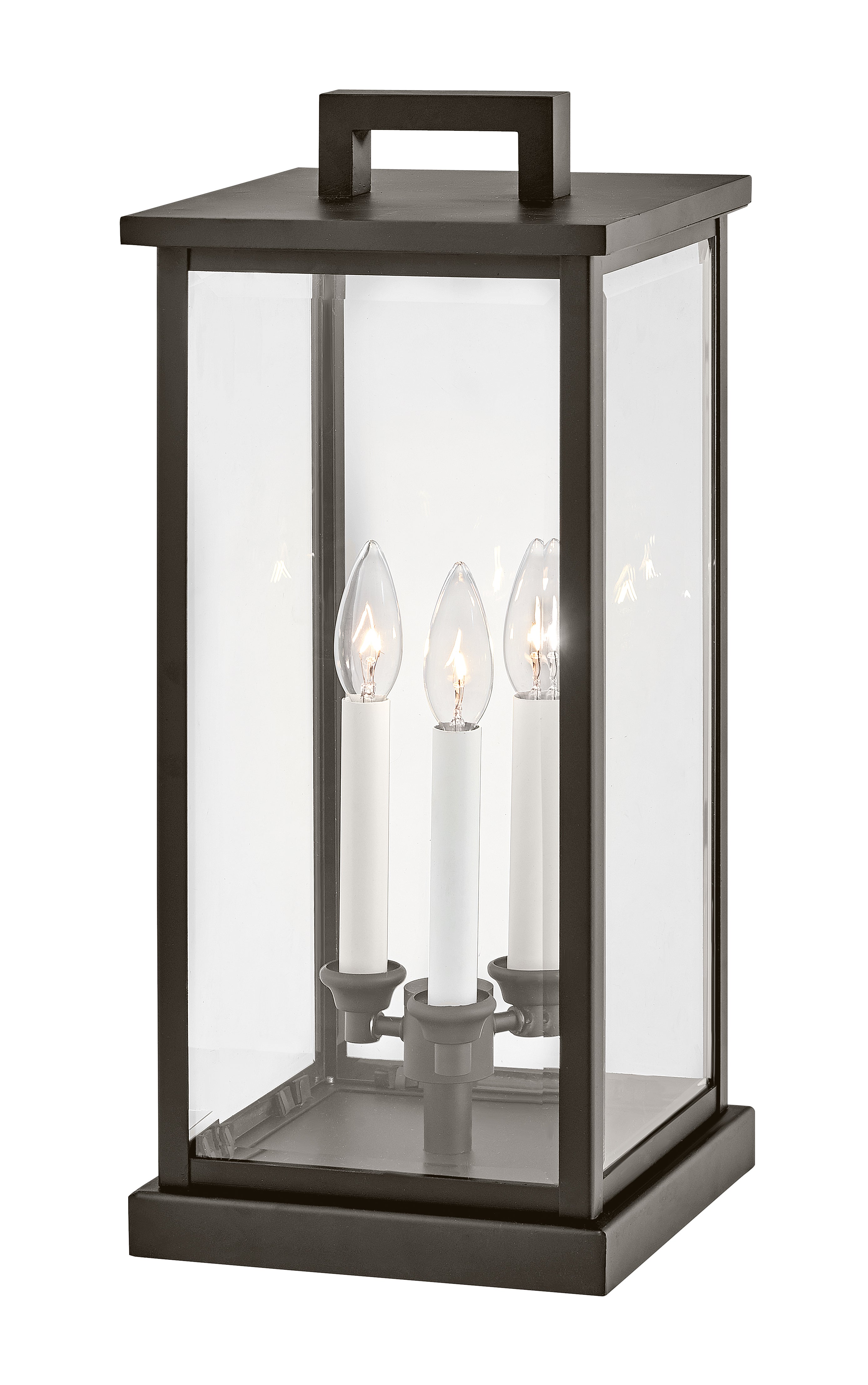 Moyenne lanterne sur pilier 12 V