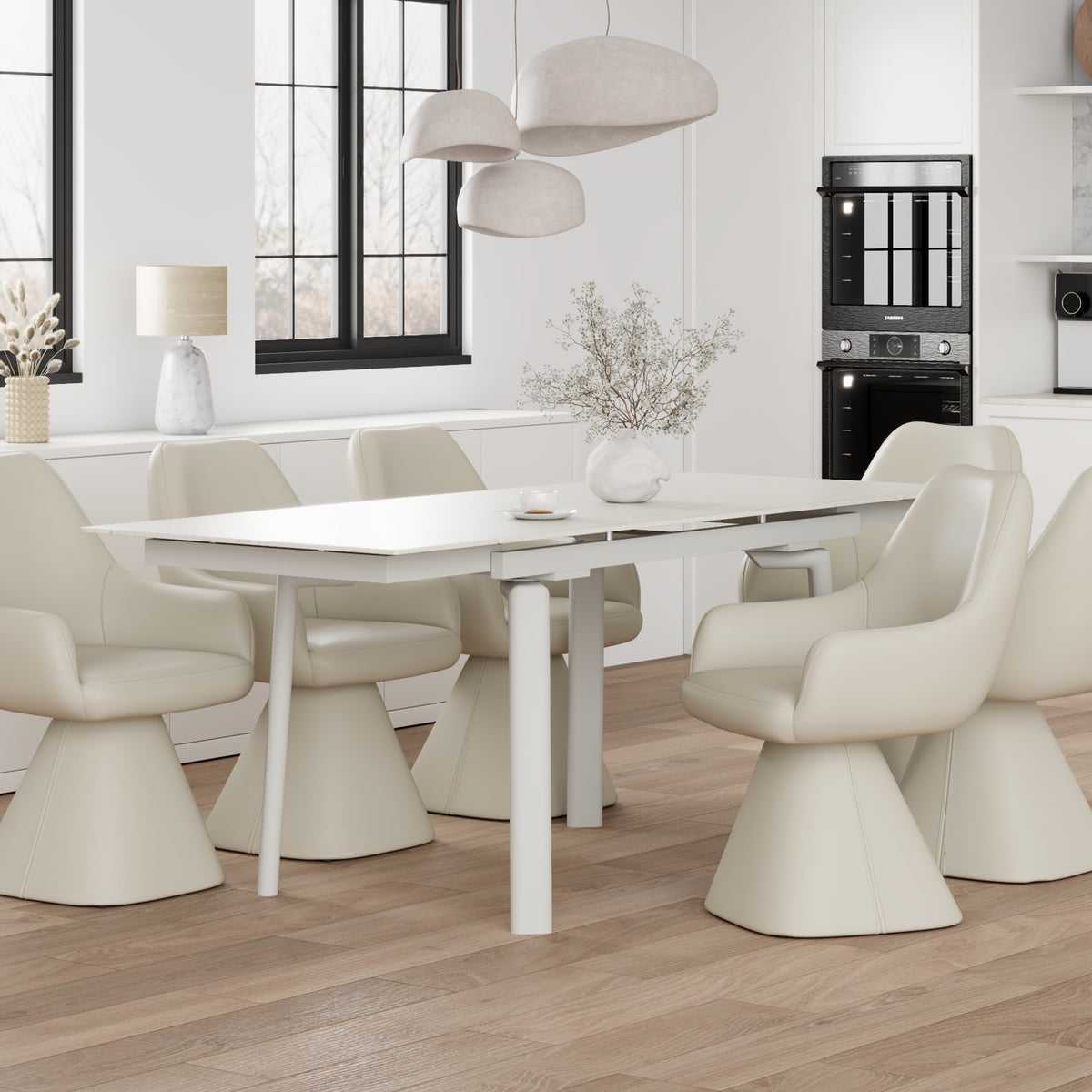 Table à manger extensible 55 à 79 po | Bellaro | World Wide