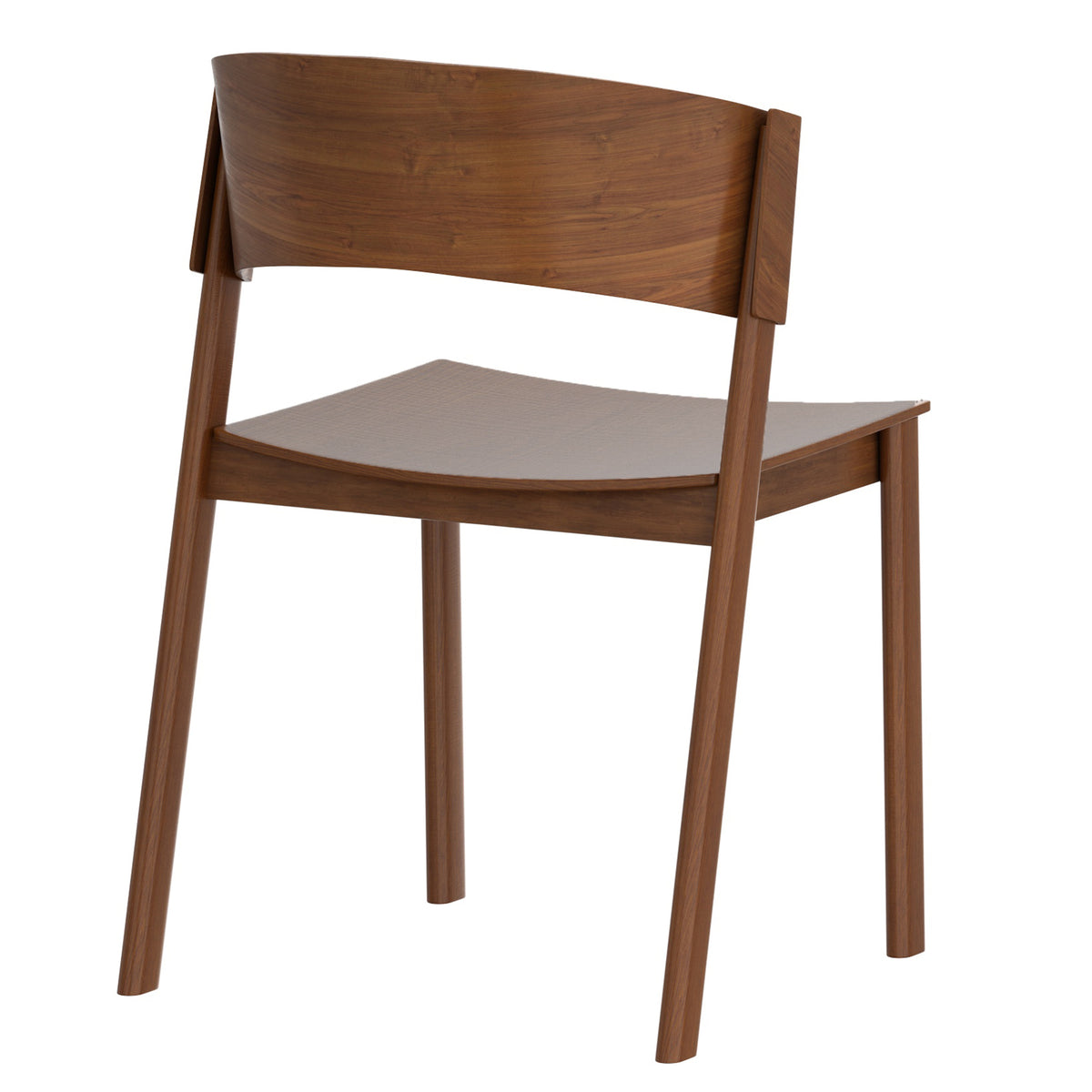 Chaises de salle à manger, ensemble de 2 Elias – fini NOYER | World Wide