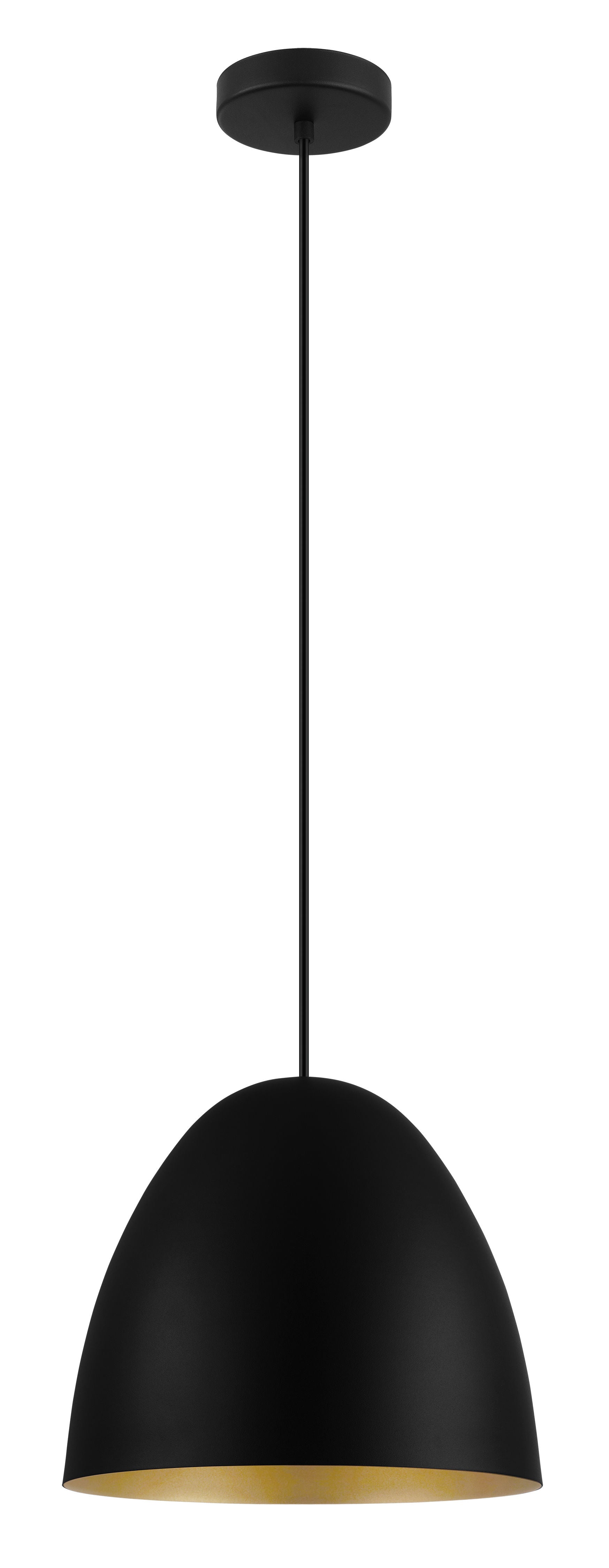 Luminaire suspendu Noir et or | SARABIA