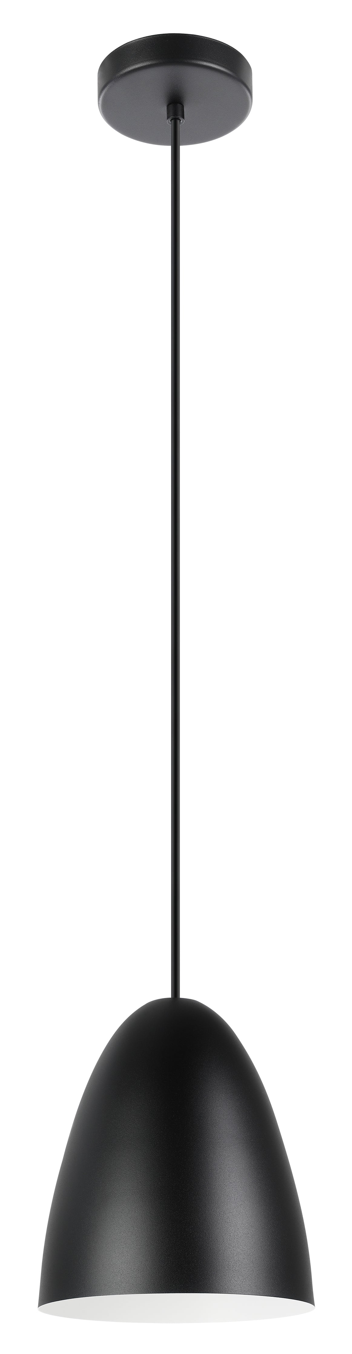 Luminaire suspendu Noir et blanc mat | SARABIA