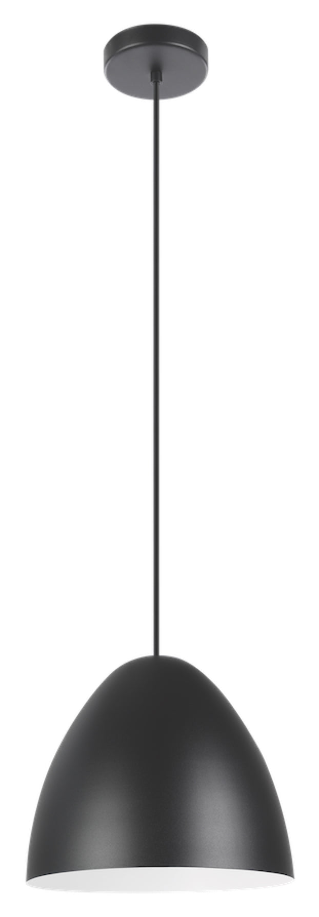 Luminaire suspendu Noir et blanc mat | SARABIA