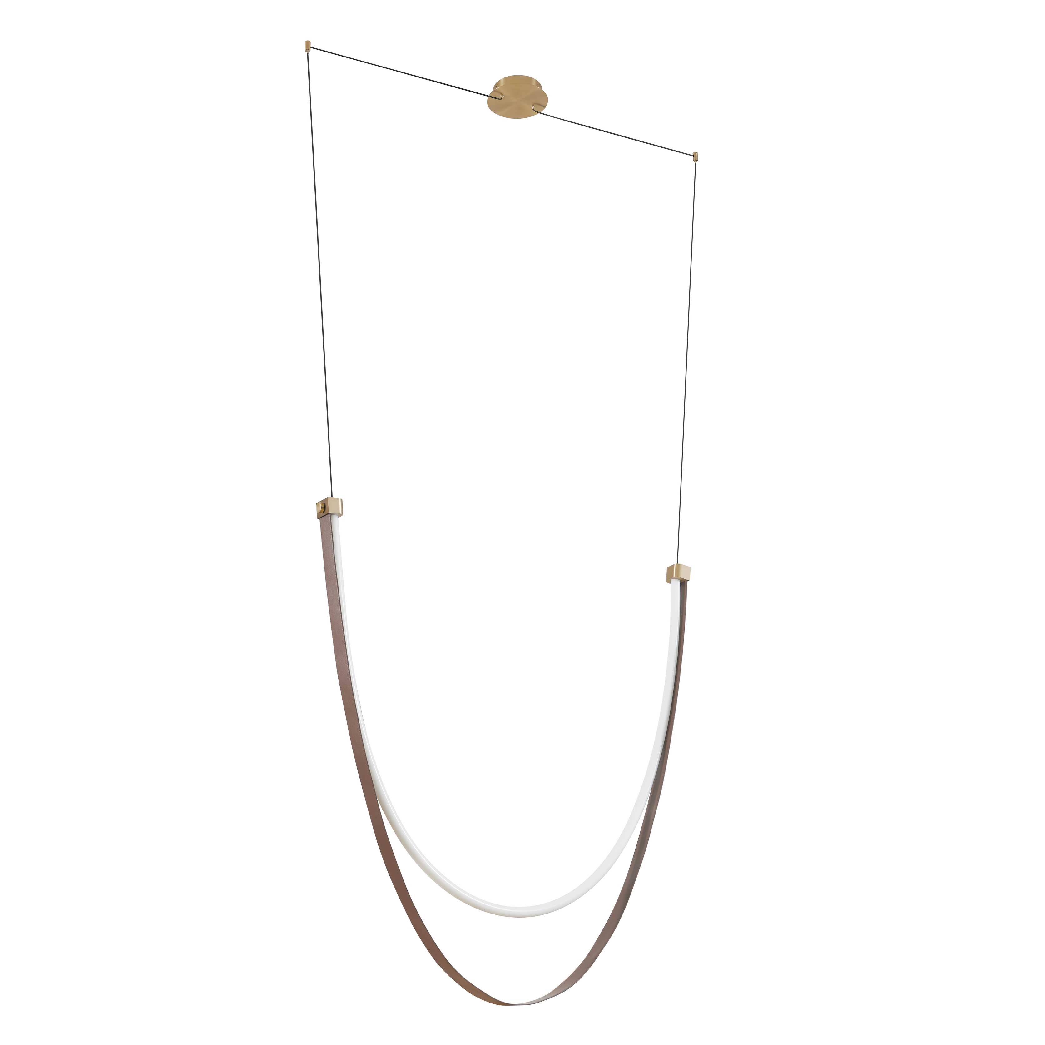 AYERS Luminaire suspendu Bronze DEL INTÉGRÉ - 207278A | EGLO