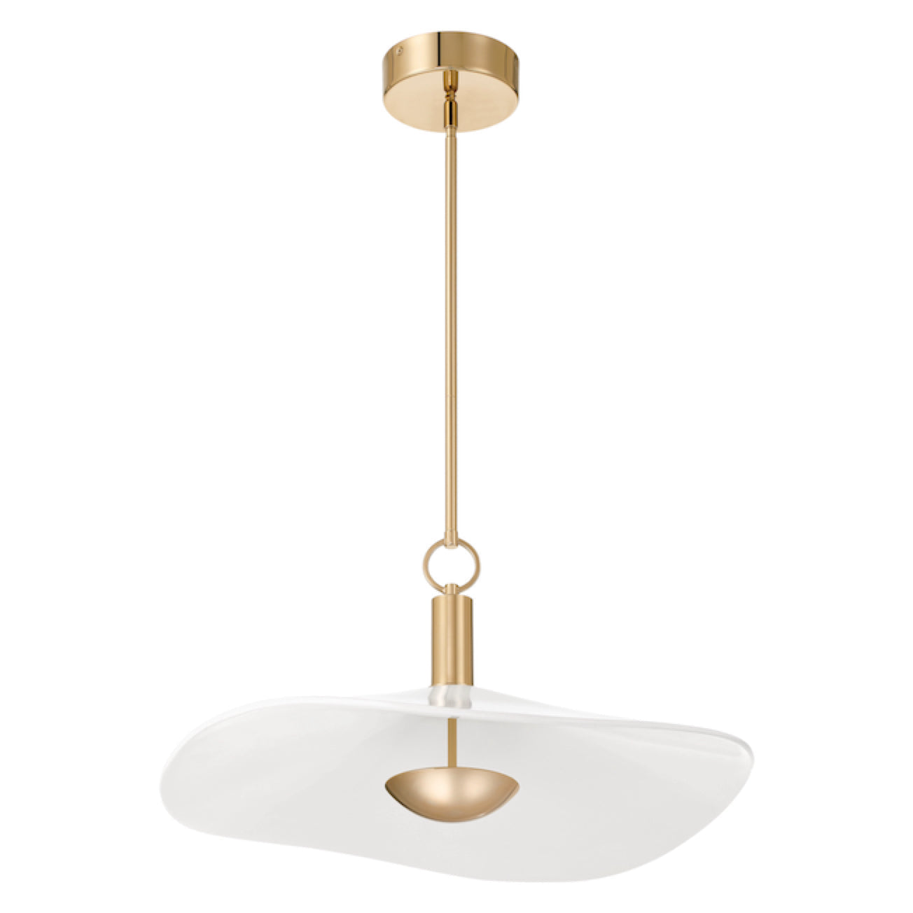 Luminaire suspendu Or poli | NOVELLA