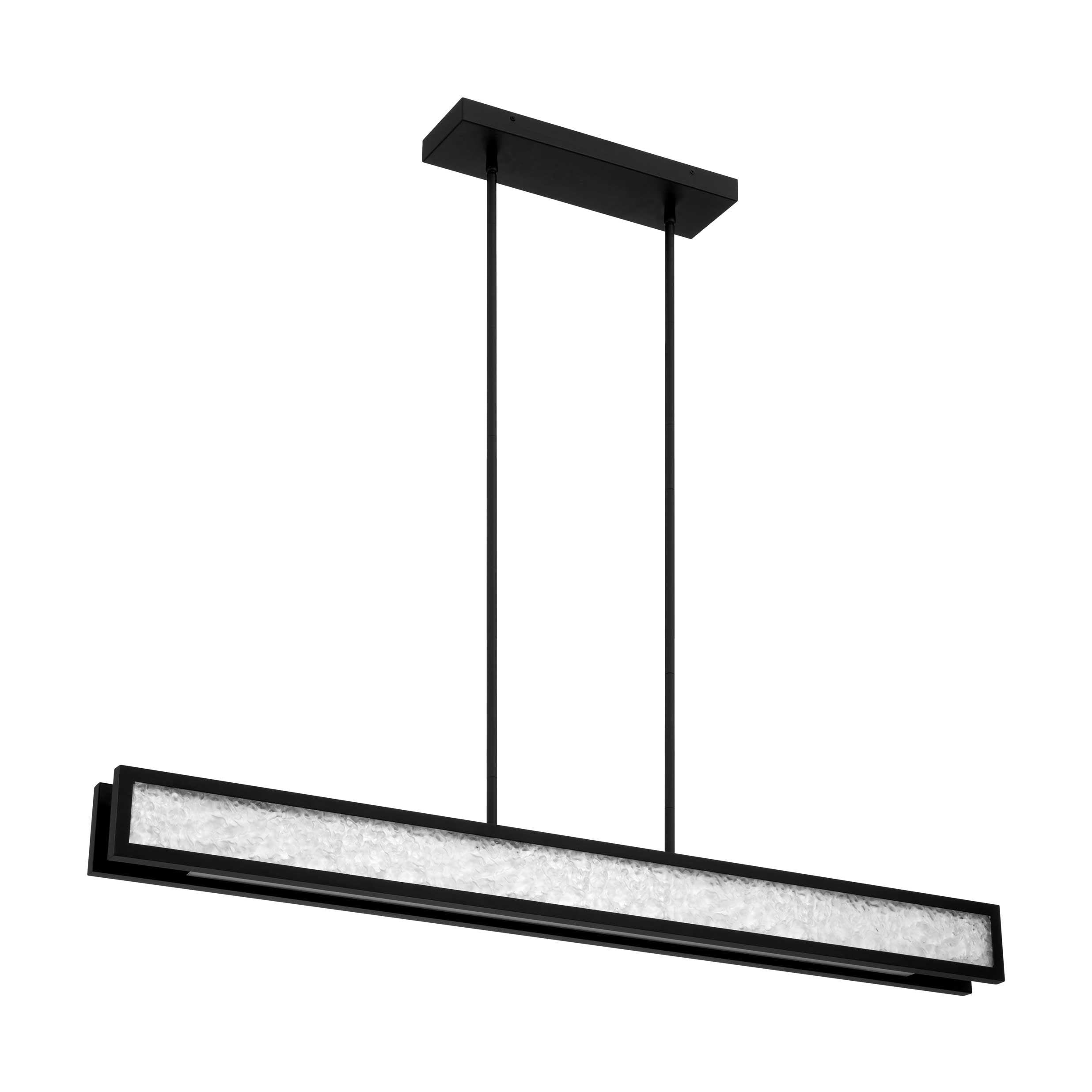 COURTNEY Luminaire suspendu Noir DEL INTÉGRÉ - 207414A | EGLO