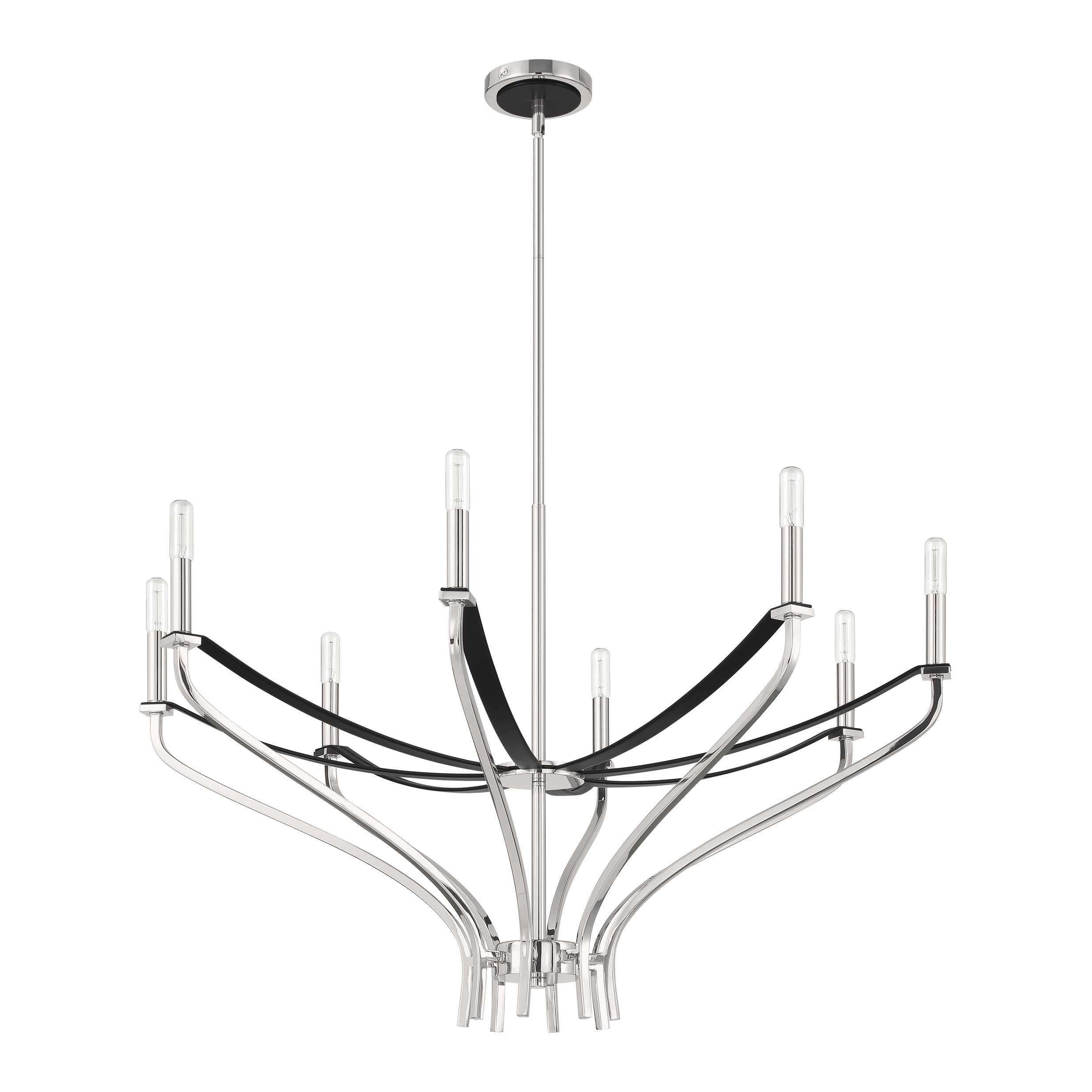 Luminaire suspendu Nickel poli | SUSSEX