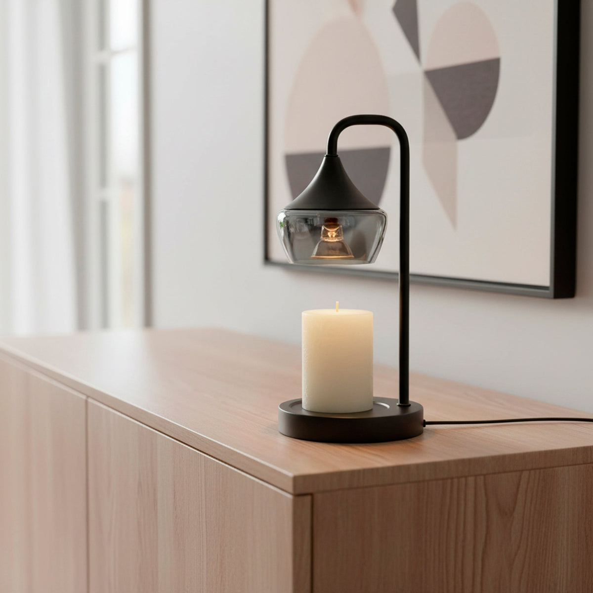 Lampe chauffe-bougie | Eliza — Adesso