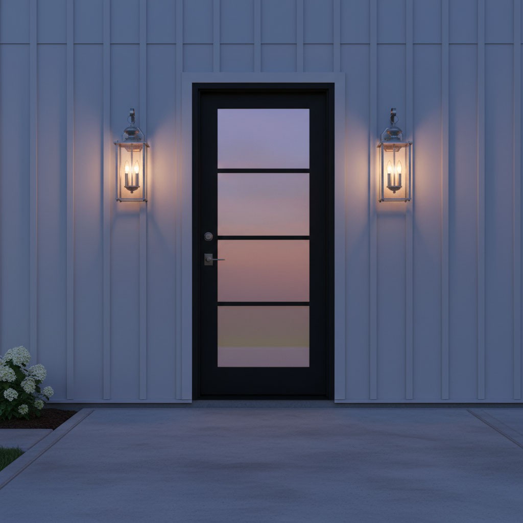Lanterne murale extérieure 2 lumières | Jamestowne