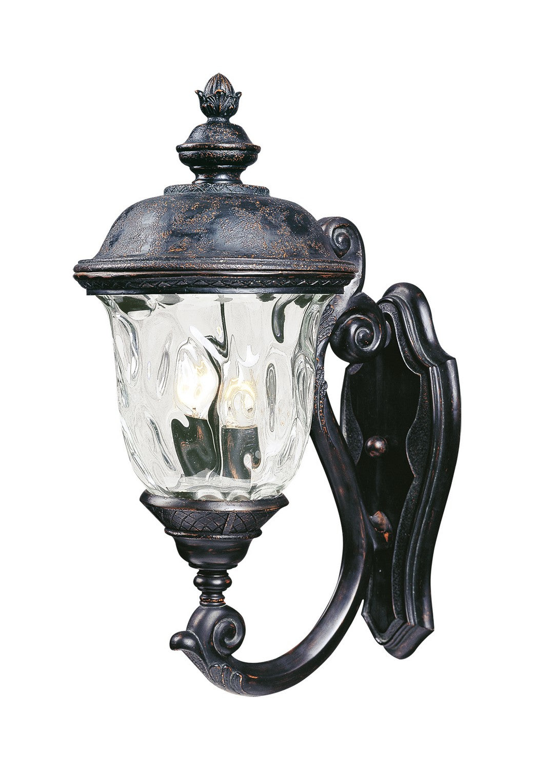 Maxim - 3423WGOB - Two Light Outdoor Wall Lantern - Carriage House DC - Oriental Bronze
