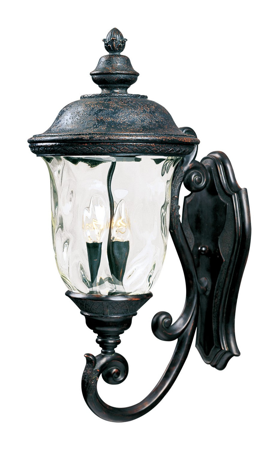 Maxim - Lanterne murale extérieure 3 lumières | Carriage House DC - 3424WGOB