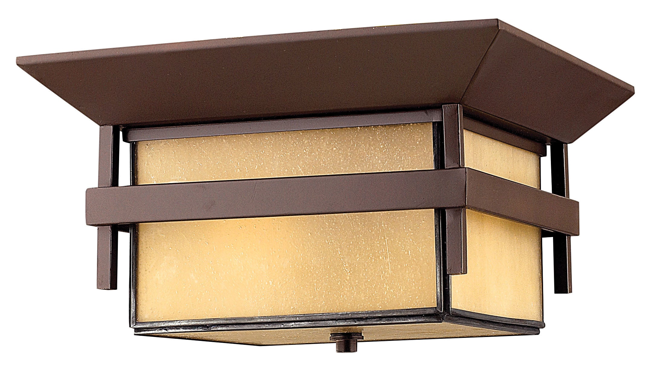 HARBOR Plafonnier exterieur Bronze DEL INTÉGRÉ - 2573AR-LED | HINKLEY