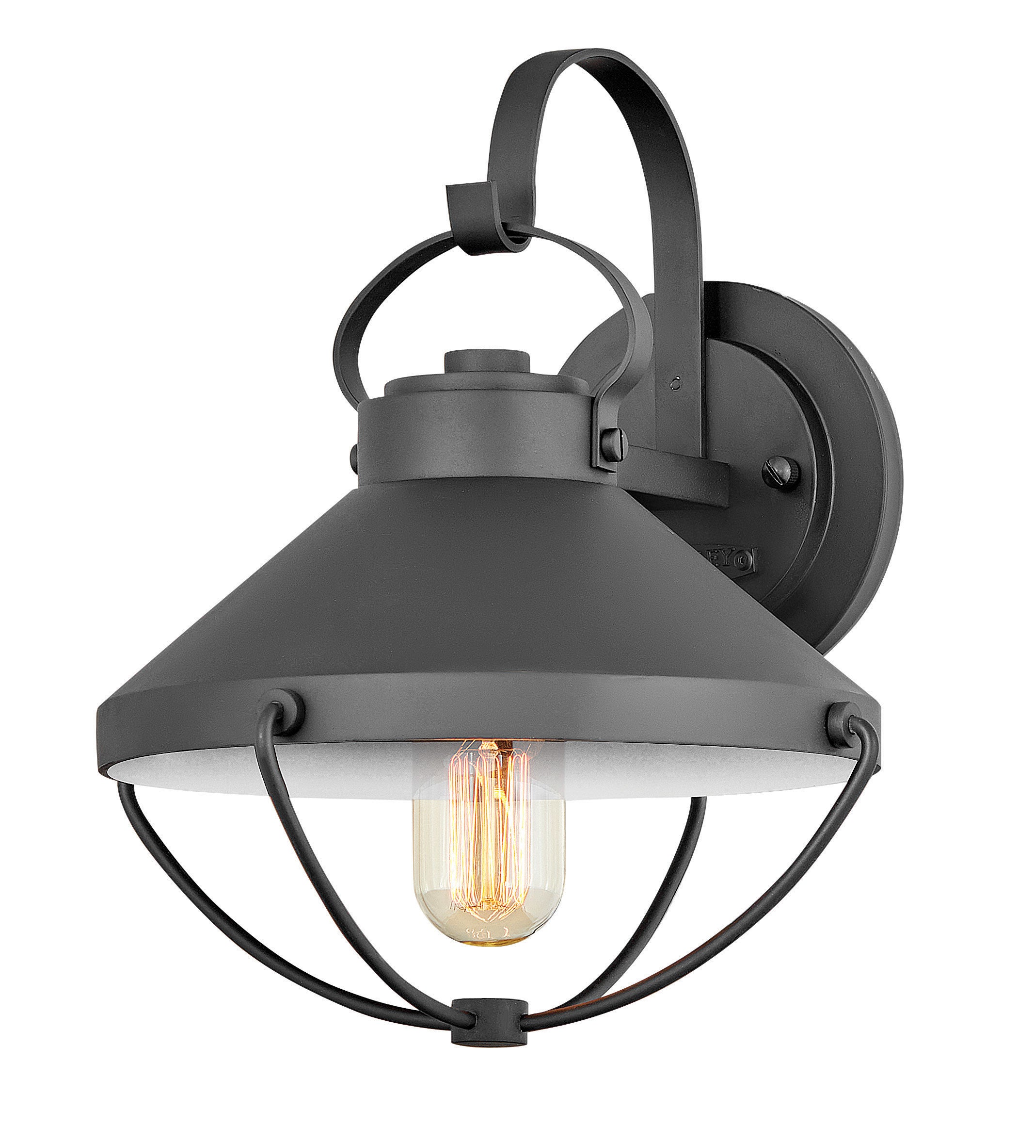 CREW Murale exterieure Noir - 2690BK | HINKLEY