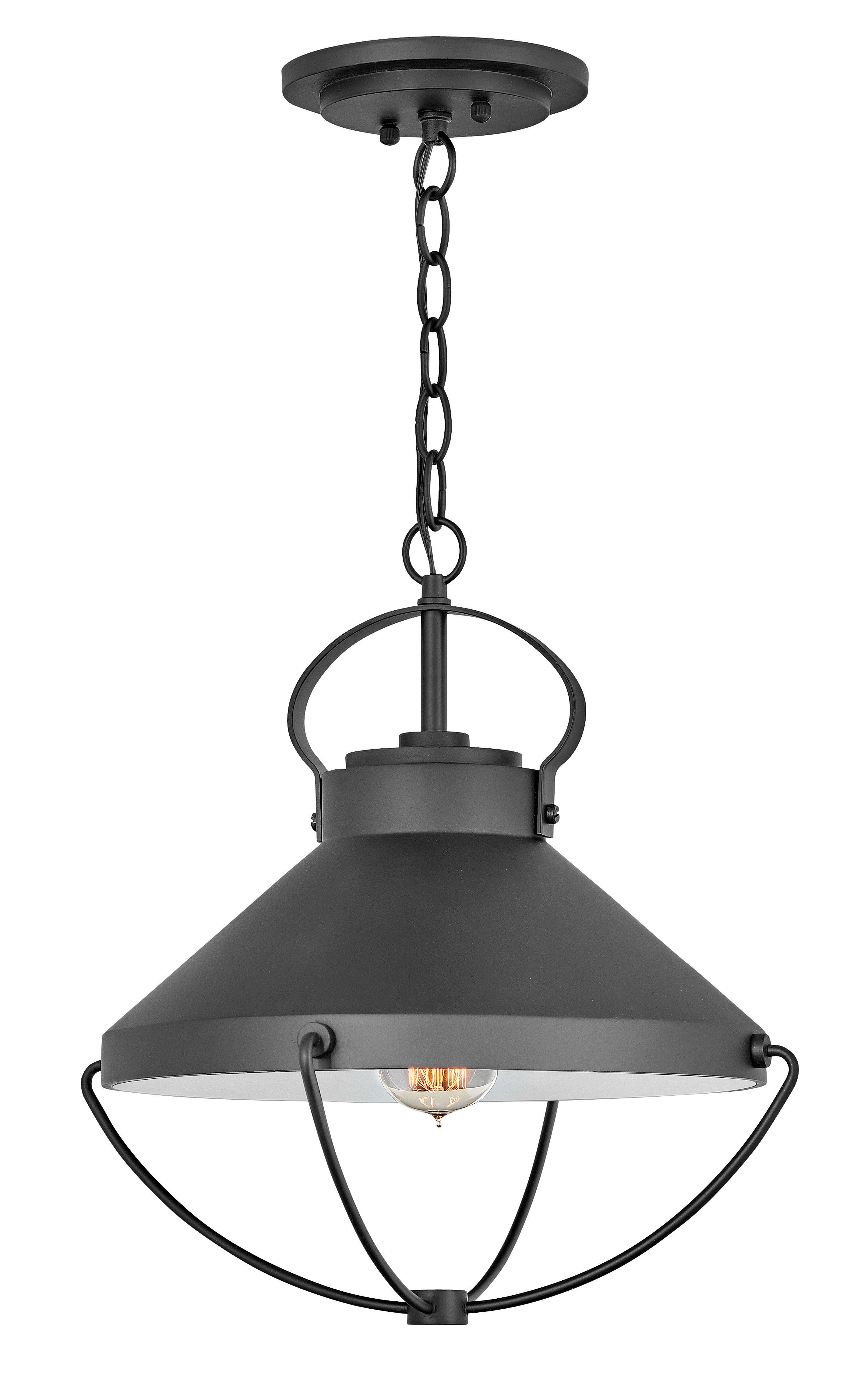 CREW Suspension exterieure Noir - 2692BK | HINKLEY