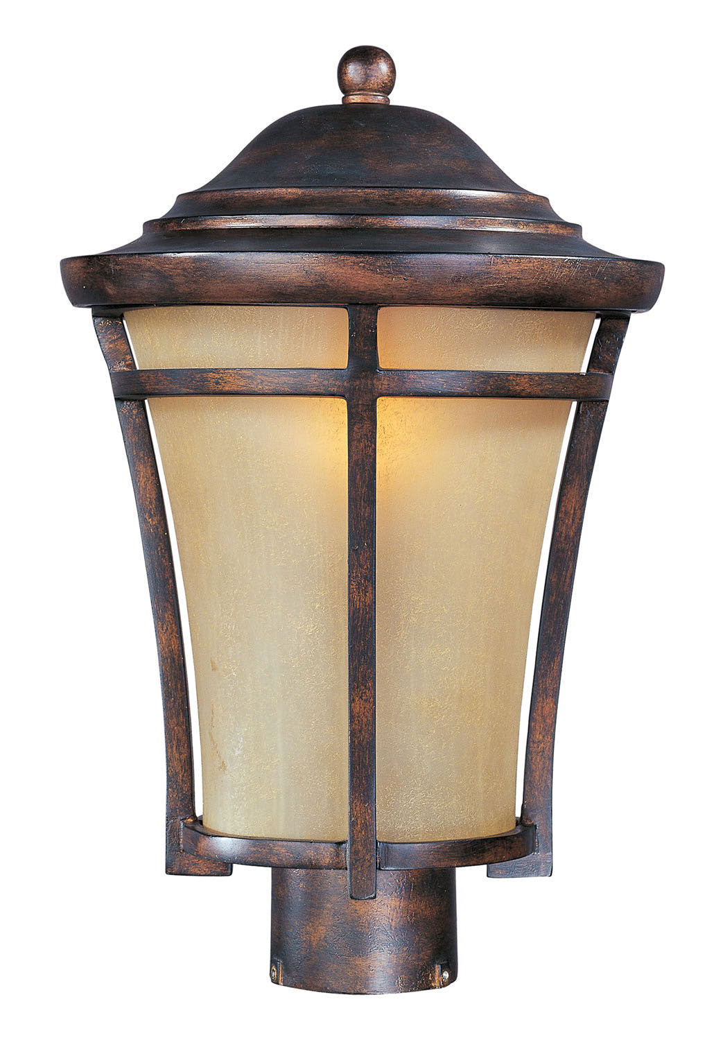 Maxim - Lanterne sur poteau extérieure 1 lumière | Balboa VX - 40160GFCO