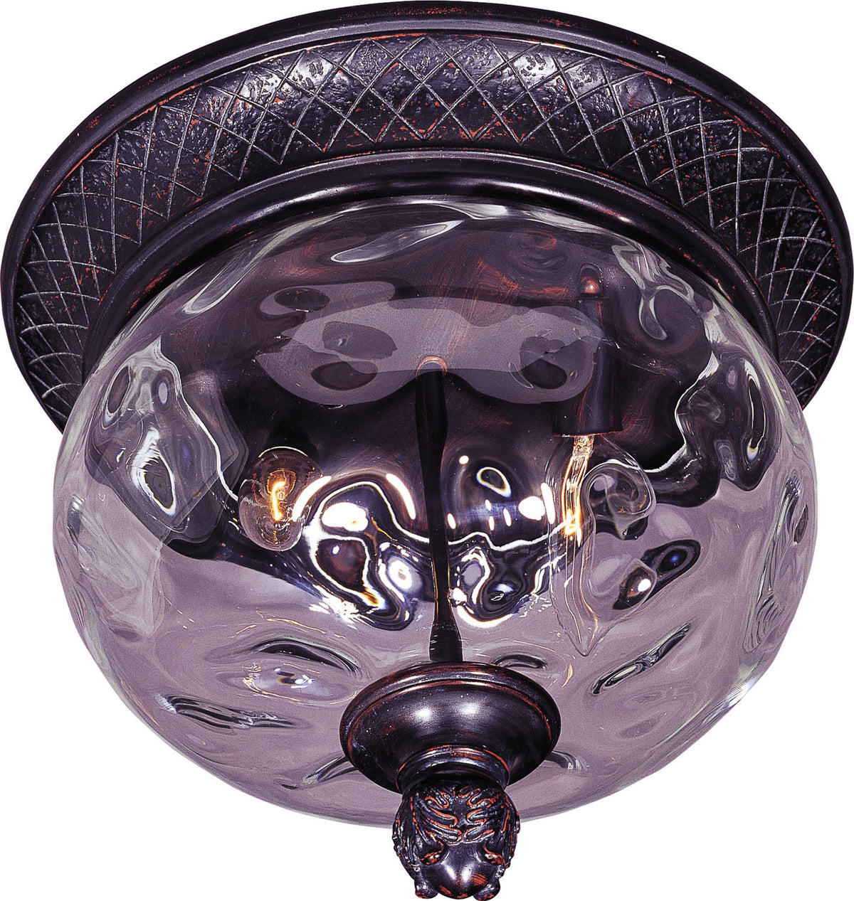 Maxim - Plafonnier extérieur 2 lumières | Carriage House VX - 40429WGOB