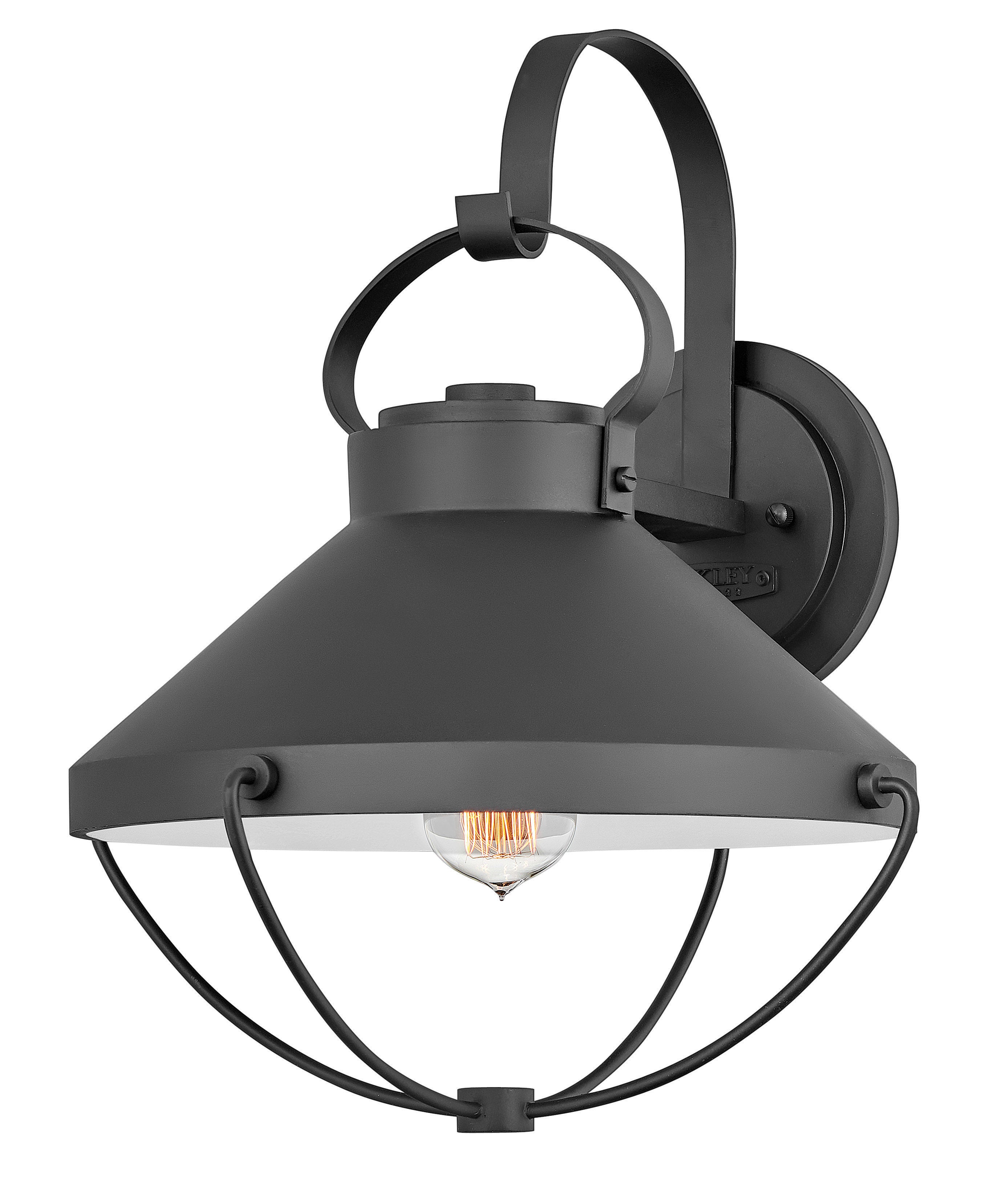 CREW Murale exterieure Noir - 2695BK | HINKLEY