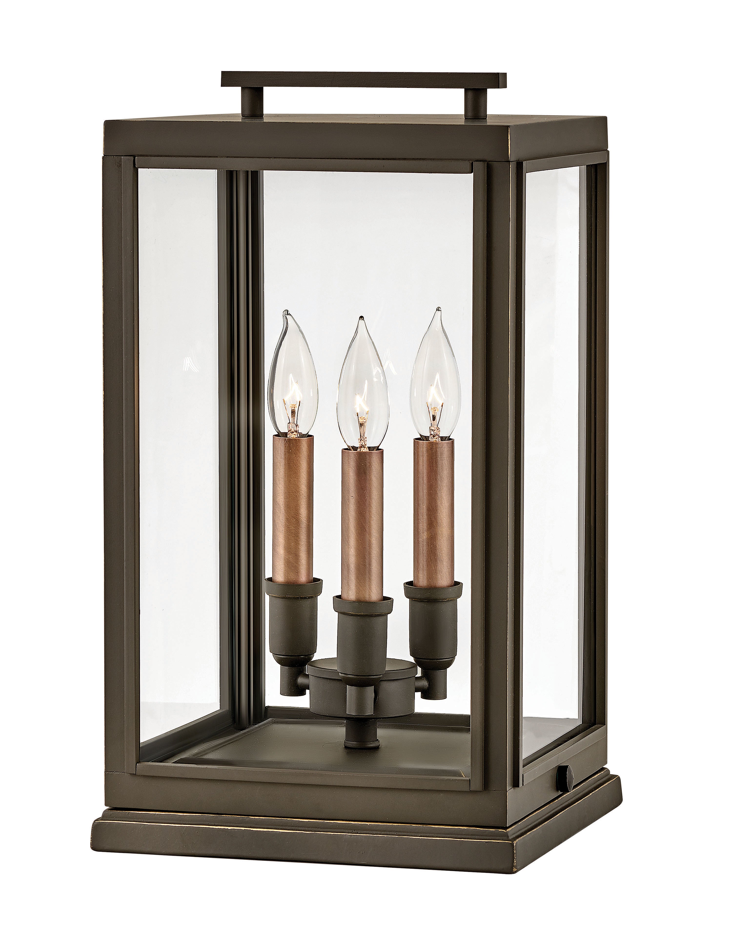 Moyenne lanterne sur pilier 12 V
