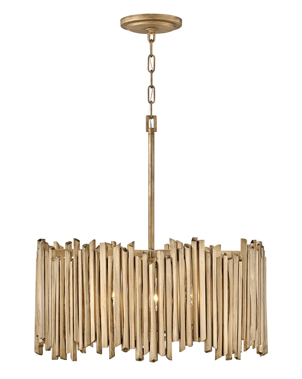 Moyen lustre tambourr