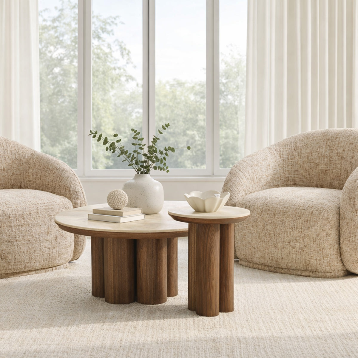 Table basse ronde Seaton | World Wide