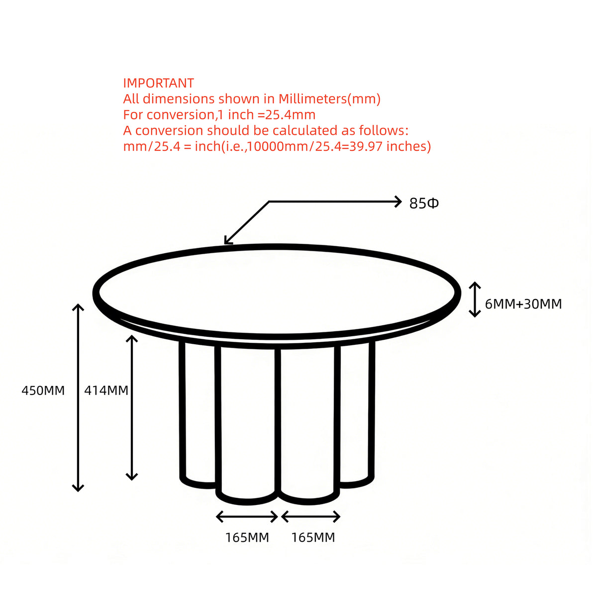 Table basse ronde Seaton | World Wide