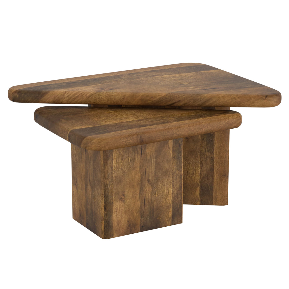 Ensemble de 2 tables basses Draco – fini NOYER | World Wide