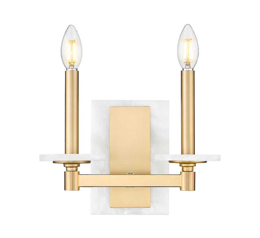 Luminaire mural Or moderne et albâtre | KADEN