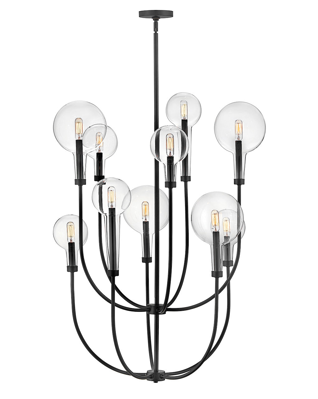 Moyen lustre à plusieurs niveaux