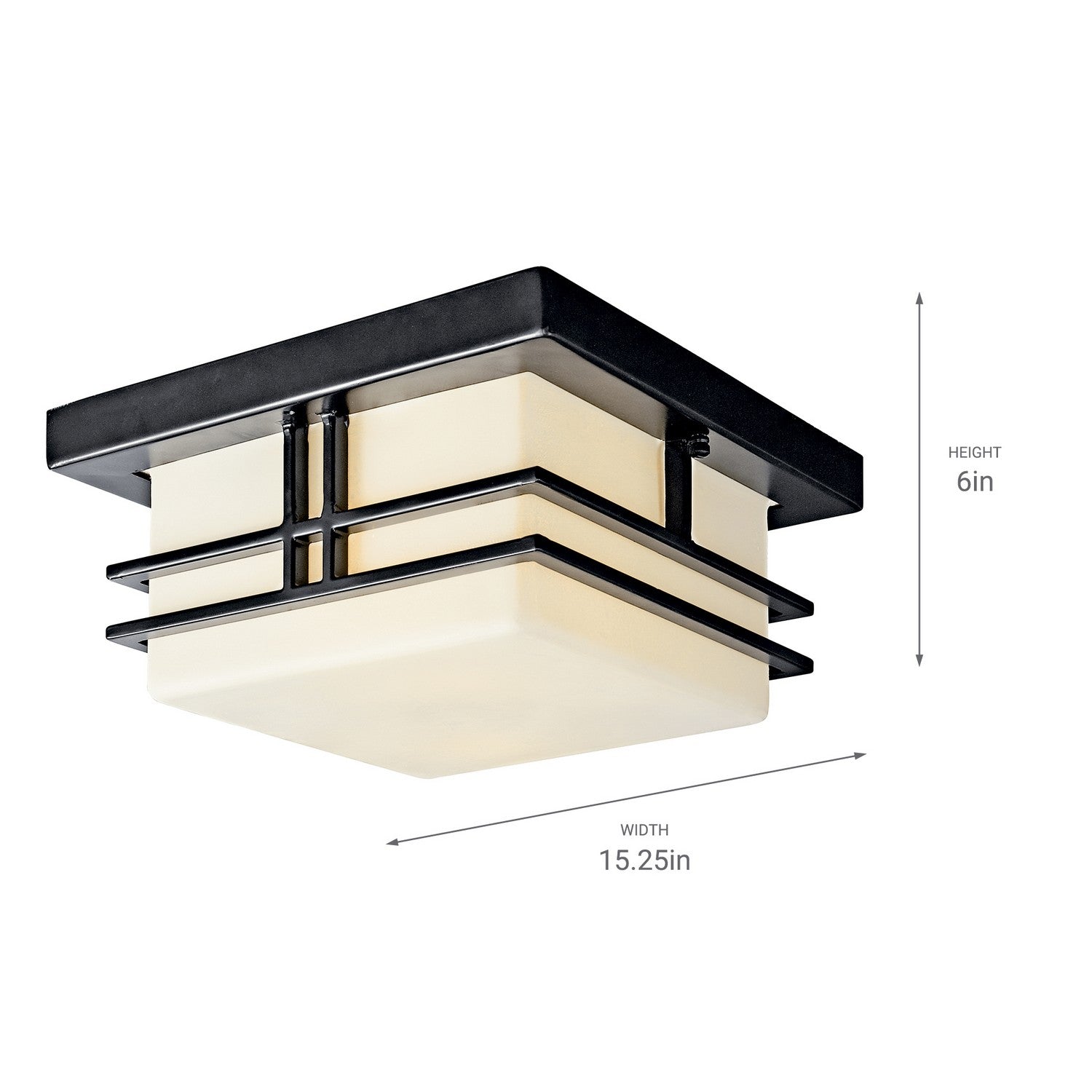 Plafonnier extérieur 2 lumières | Tremillo