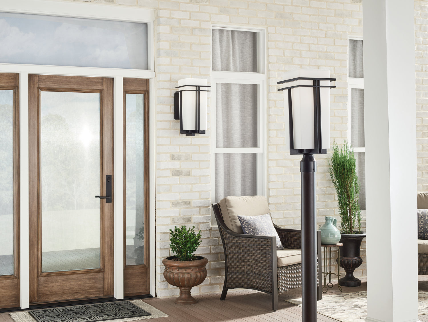 Lampadaire extérieur 1 lumière | Tremillo