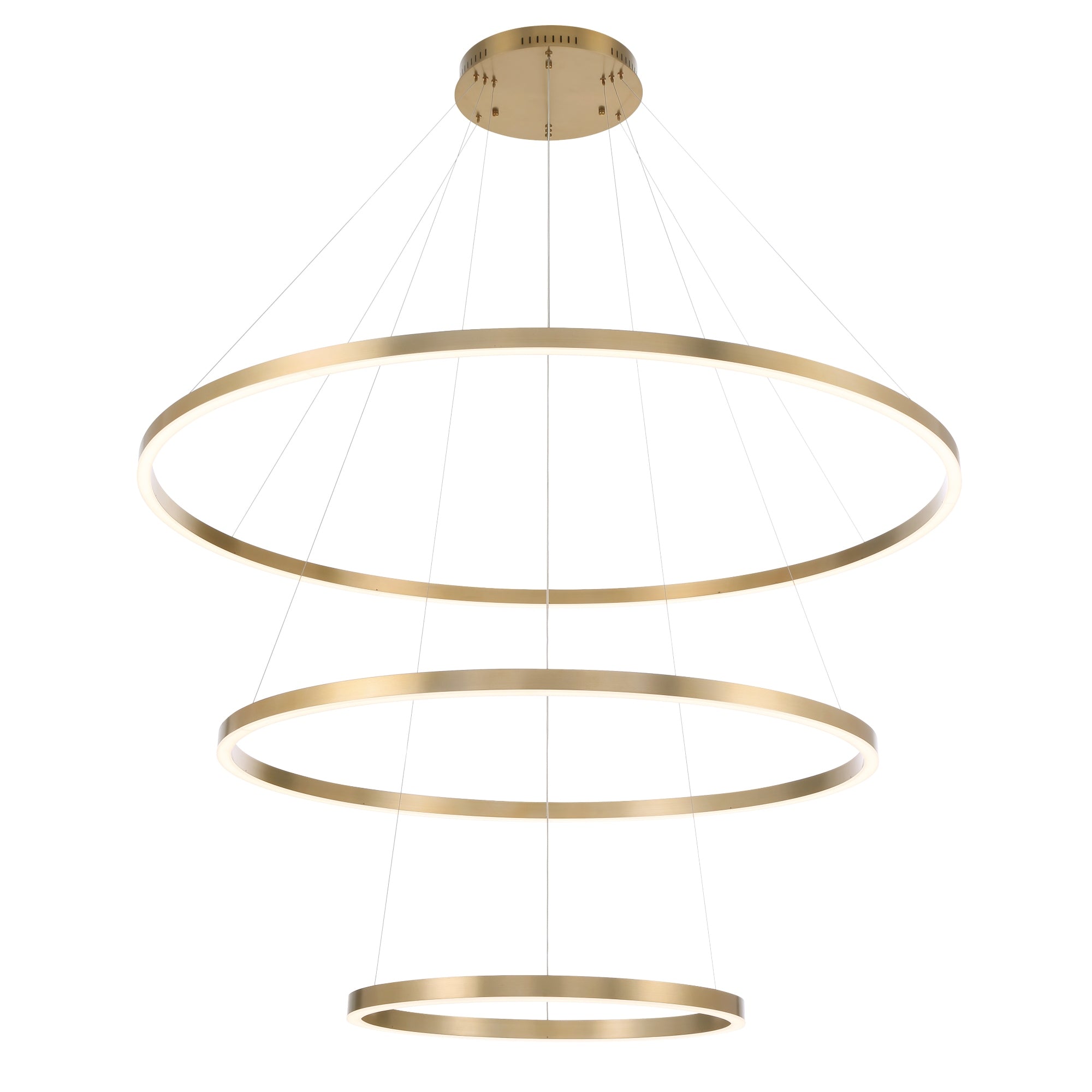 SPUNTO Chandelier Or DEL INTÉGRÉ - 31474-038 | EUROFASE