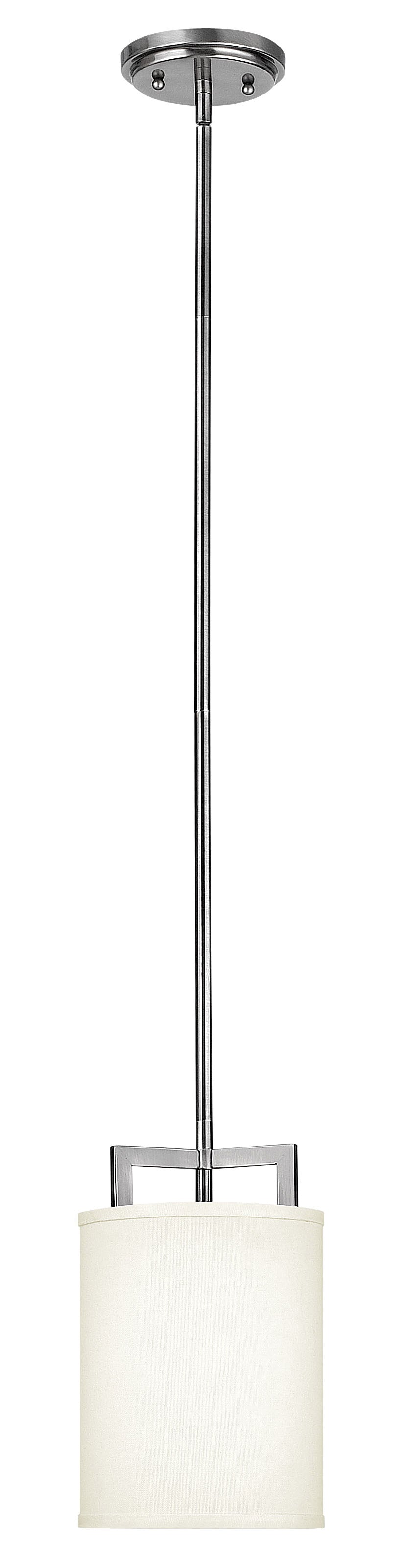 HAMPTON Suspension simple Nickel - 3207AN | HINKLEY